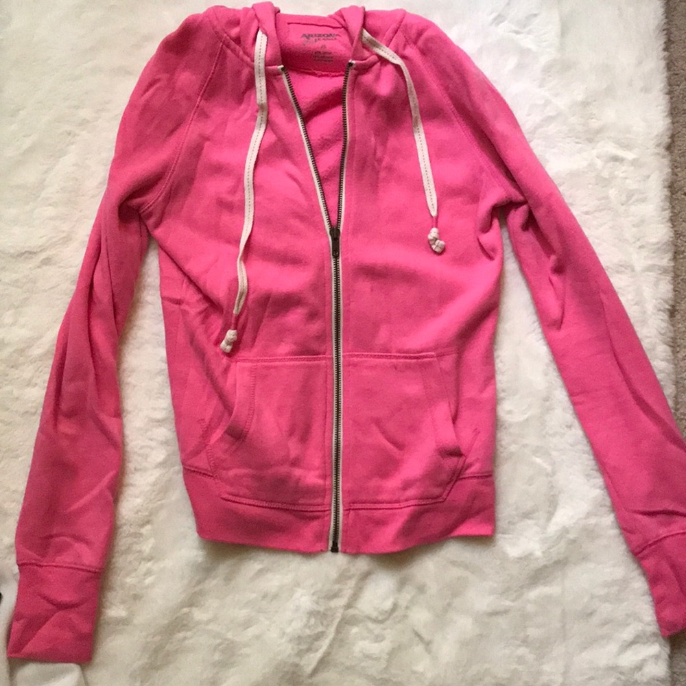 Pink hoodie